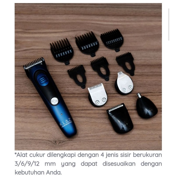 klaz hair trimmer profesional alat cukur profesional 100% tahan air hair cliper