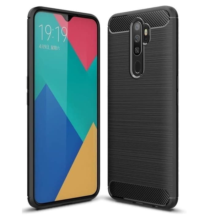 CASE SLIM FIT CARBON IPAKY REALME X2 PRO SOFTCASE - FA