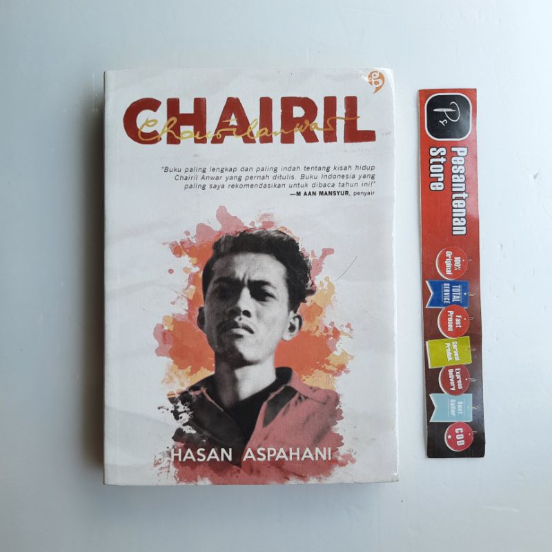 BUKU ORIGINAL CHAIRIL BUKU BIOGRAFI CHAIRIL ANWAR . AGROMEDIA