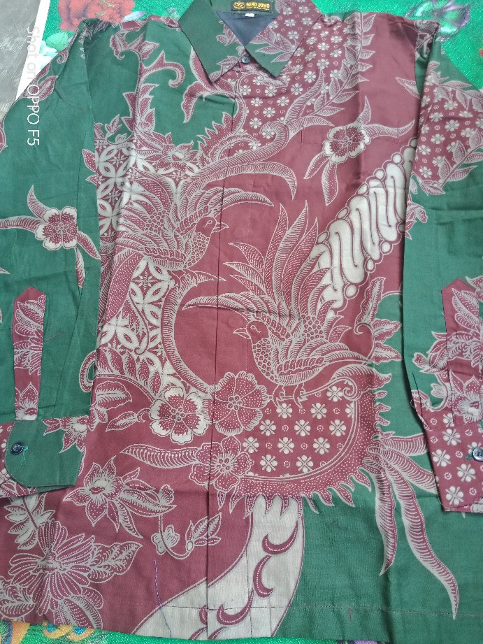 Batik Pria Krido Ijo Full Furing Katun Halus Sragenan Size M-xxl Asli Solo High Quality