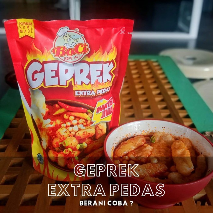 

Instant-Camilan- Baso Aci Garut / Boci / Baso Aci Instan / Mantap Jiwa - Geprek -Camilan-Instant.