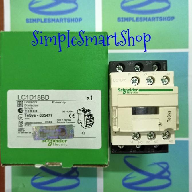 Schneider LC1D18BD 24V DC