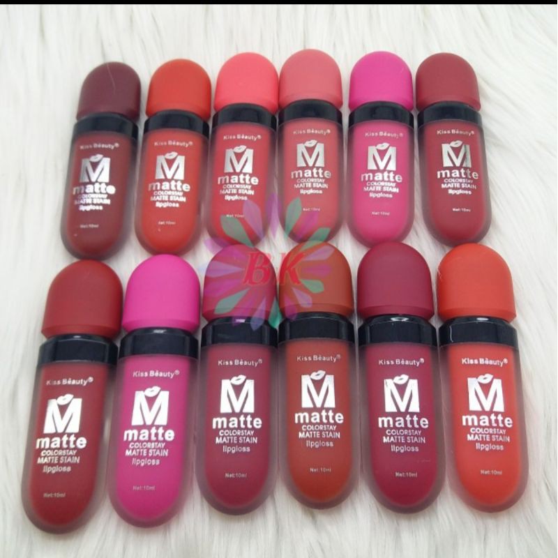 LIP GLOSS KISSBEAUTY MATTE 7656A gepeng Lipstick