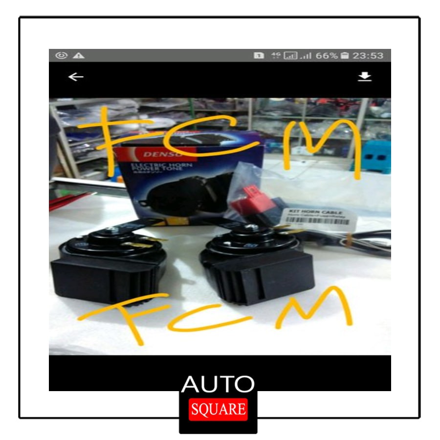 (DISKON) Klakson Denso Keong Waterproof bonus Relay kit Aksesoris Motor ADV 150 NEW Aerox Beat