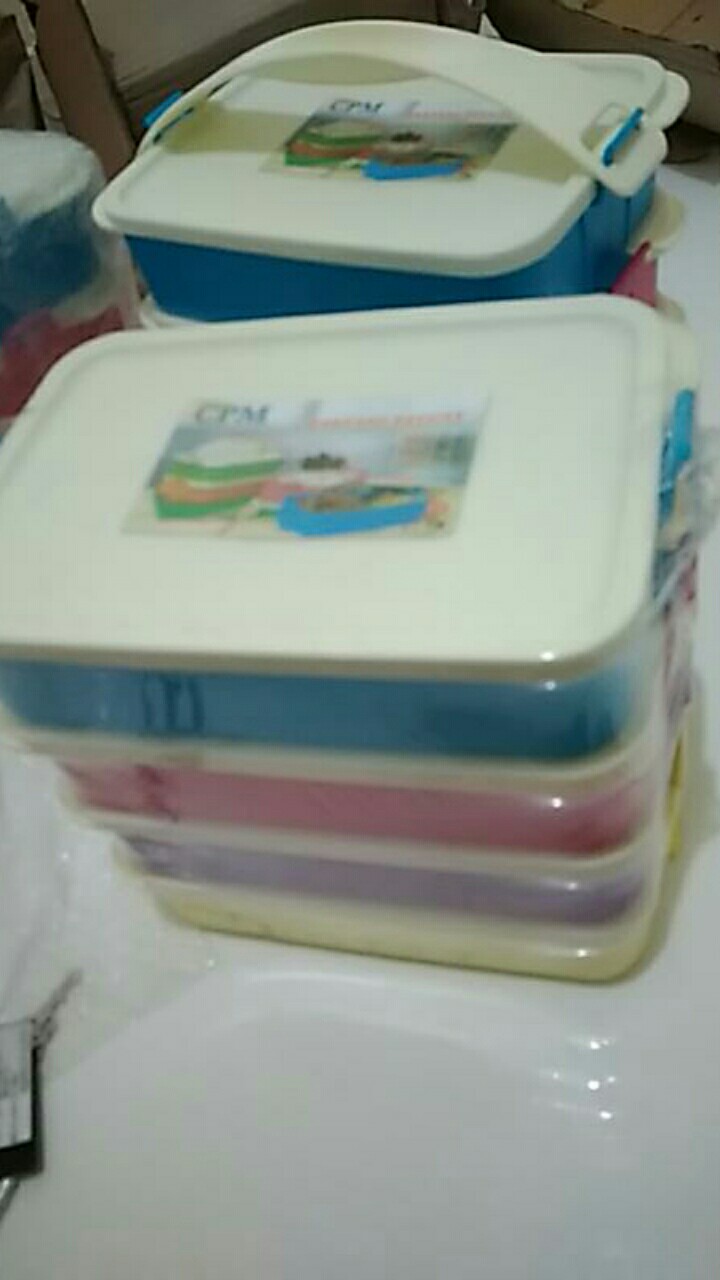 Cpm Rantang Plastik Susun 4