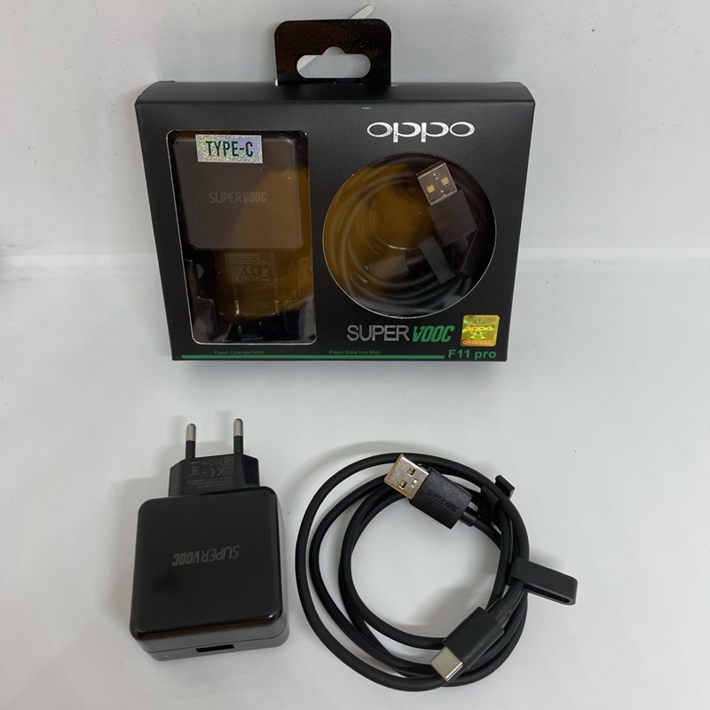 GROSIR CHARGER OPPO R17Pro F11Pro Reno ace2 BLACK MICRO TYPE C