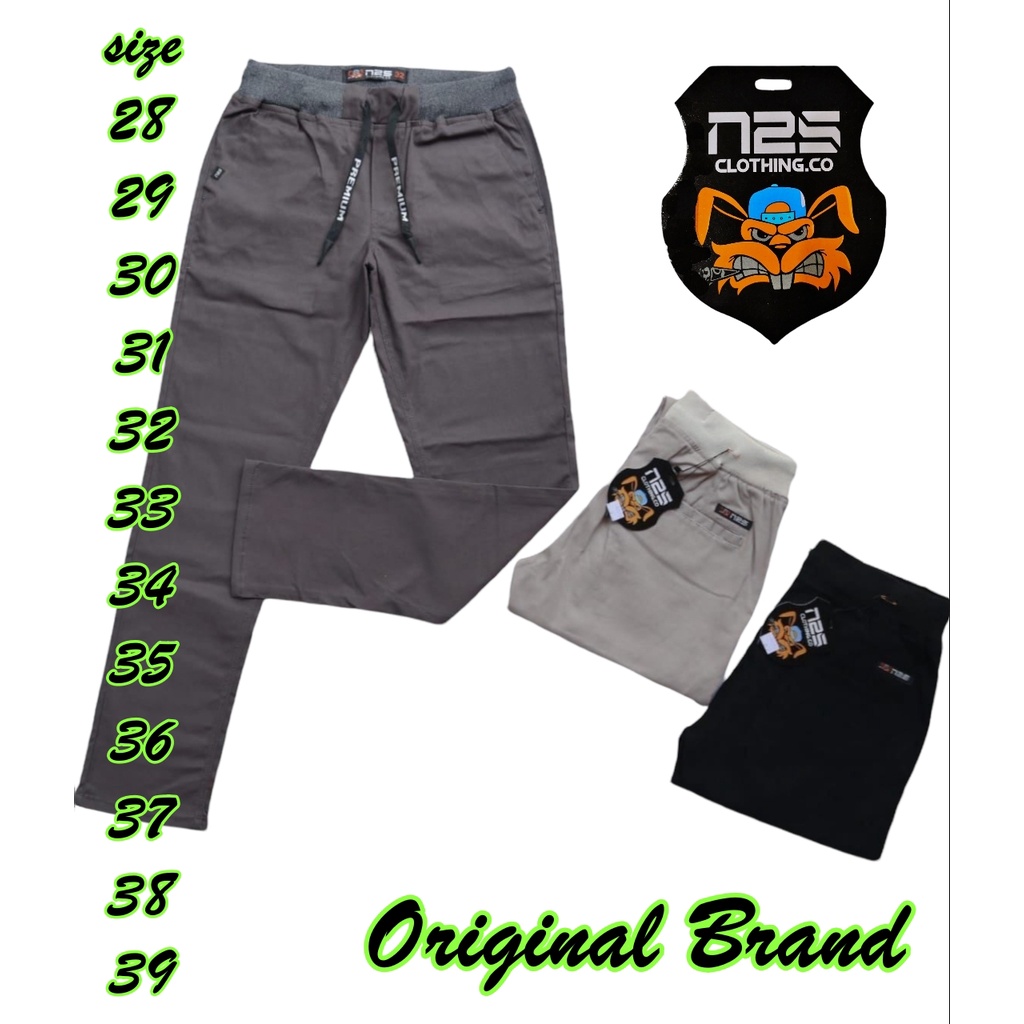 celana cinos rip panjang pria original premium
