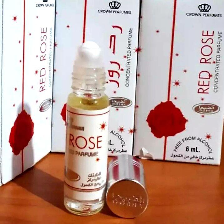 RED ROSE Parfum DOBHA 6ml Roll On Non Alkohol