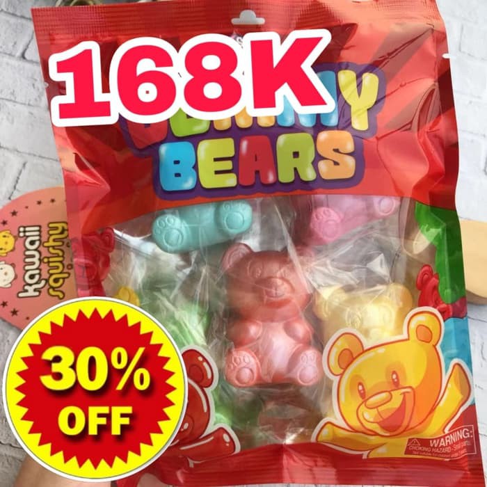 SALE Silly Squishy Gummy Bear