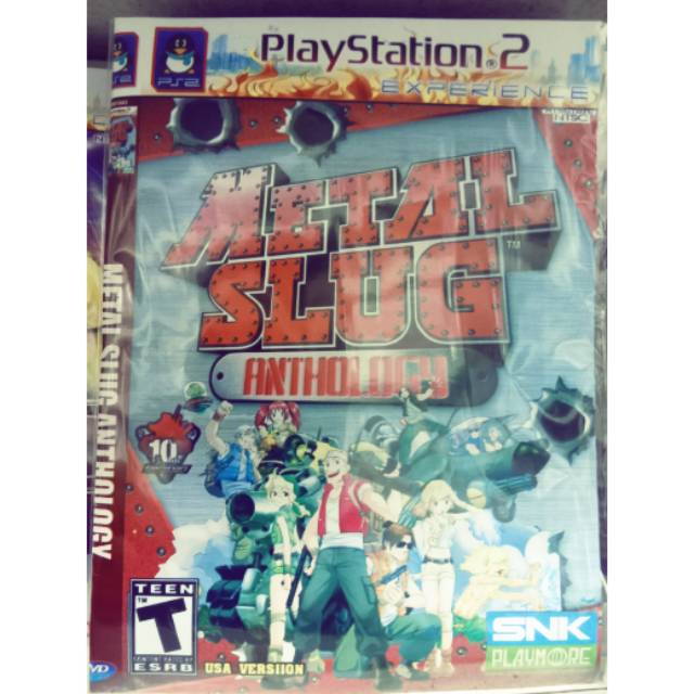 Kaser DVD PS2 Metal Slug Anthology