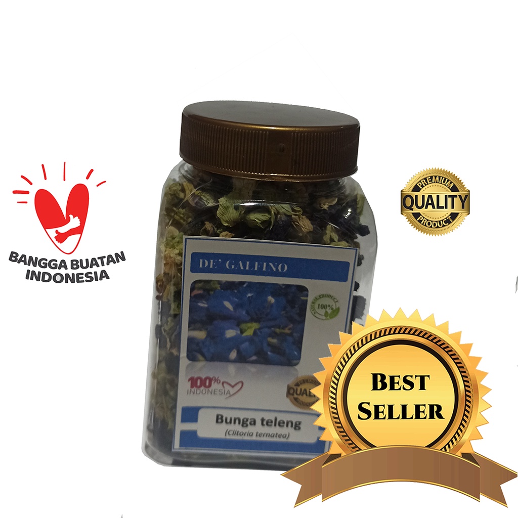 

Bunga teleng butterfly pea organik kering berkualitas