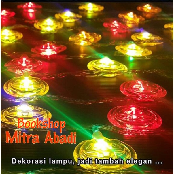 Aksesoris Hiasan Lampu Natal Model Labu Haloween 1 Sett = 10 pcs