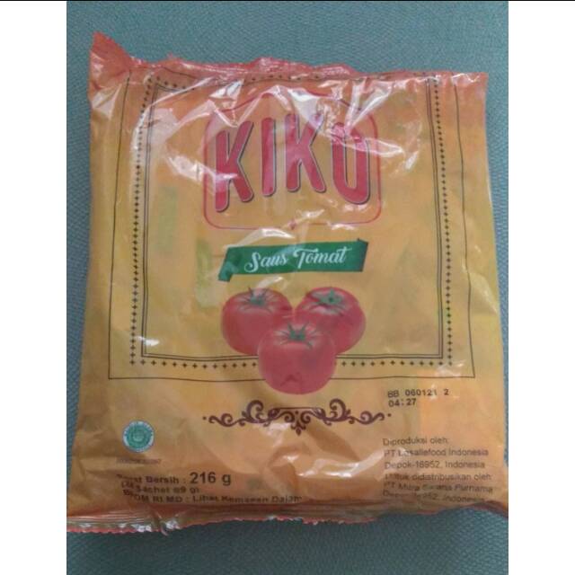 saus tomat sachet kiko isi 24 sachet 9 gr min. Order 2 pack.