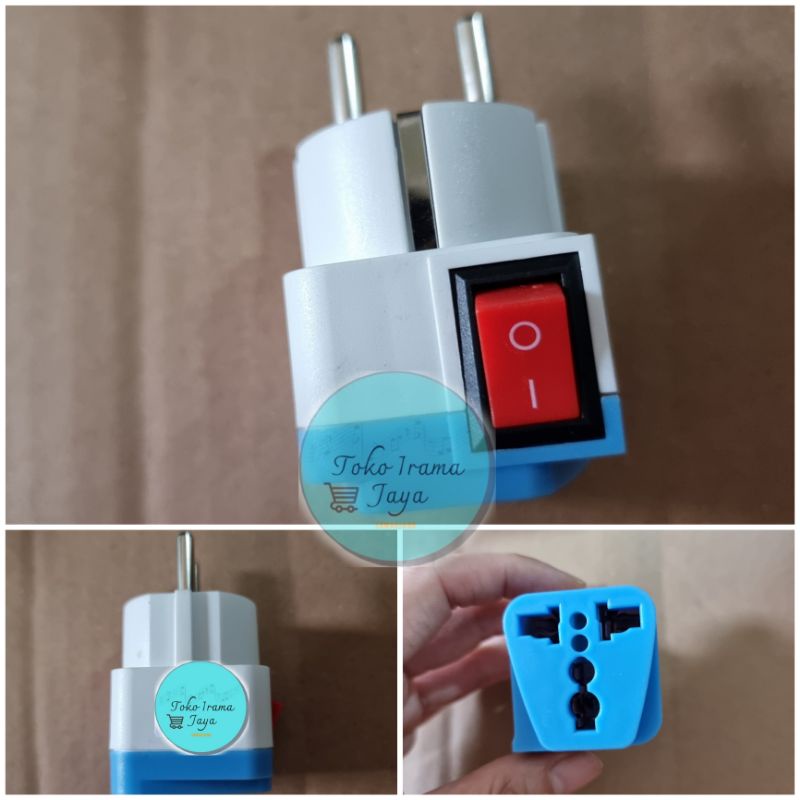 Stop kontak On & Off/steker listrik/colokan listrik