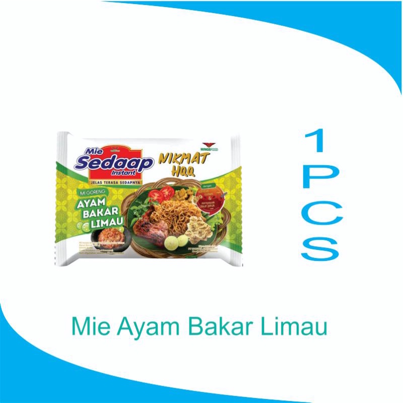 

Mie Sedaap Goreng Ayam Bakar Limau