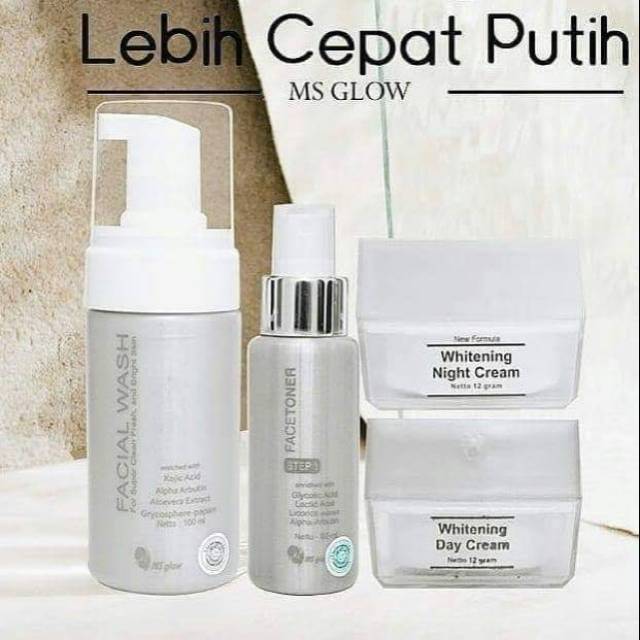 Ms glow paket whitening glowing