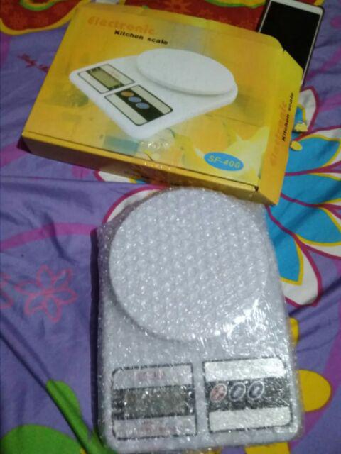 Timbangan Dapur Digital Chefio 10kg Oval / Timbangan Kue / Digital Scale