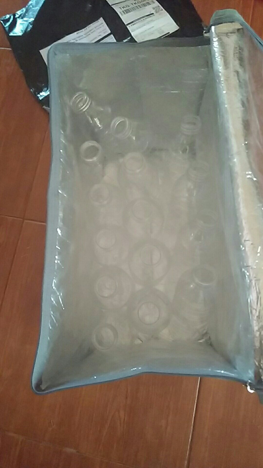 30l Zipper Cooler Bag Tas Belanja Pendingin Ice Wanita Shopping Aluminium Foil Resleting Ritsleting