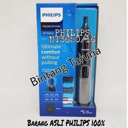 Philips Nose Trimmer NT3650/16 Philips Series 3000 Nose Trimmer NT3650 Original 100%