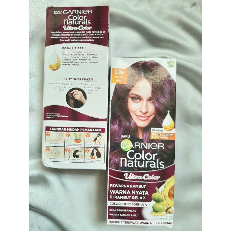 Garnier Color Naturals Ultra Color Plum Red / Cat Rambut