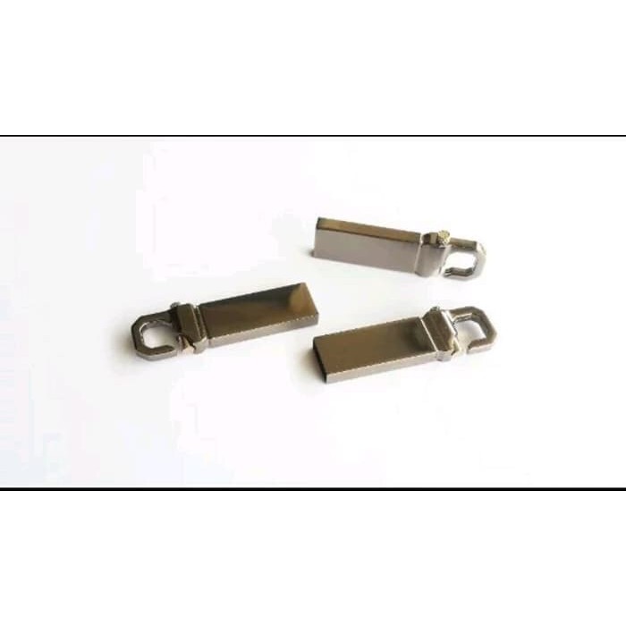 Flashdisk besi polos 4gb 8gb 16gb 32gb real kapasitas / usb metal polos 16gb