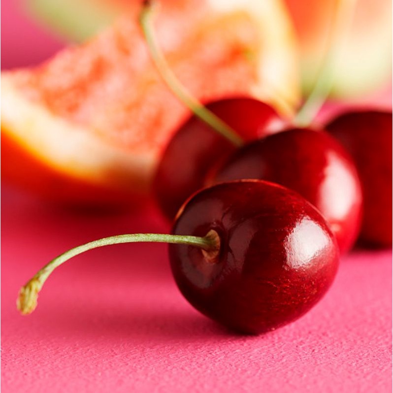 2pcs Lilin Aroma Cherries Pink Candle