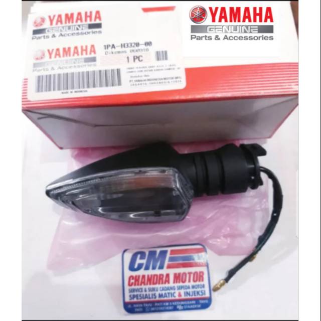 Lampu sein lampu retting Vixion new depan kanan komplit 1PA-H3320-00 asli Yamaha Genuine part