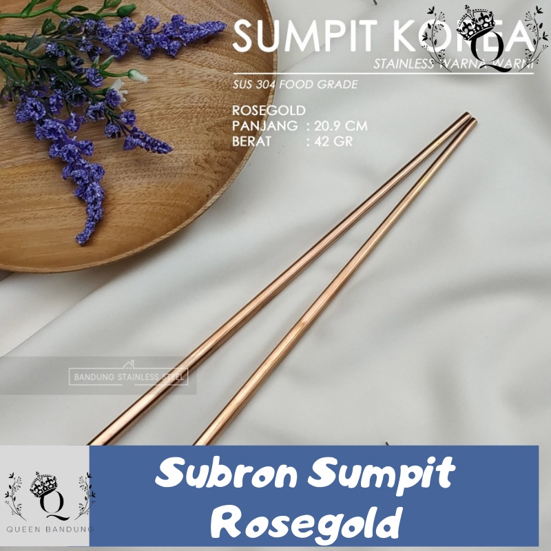 Subron Sumpit Stainless Steel Rainbow