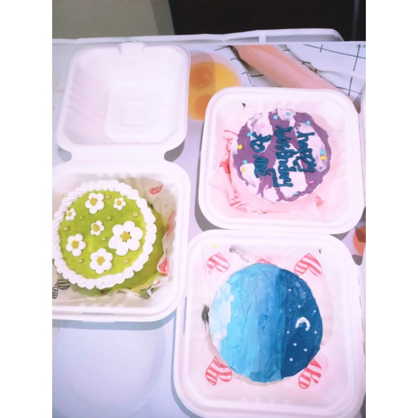 

KOREAN MINI CAKE LUNCH BOX 10cm