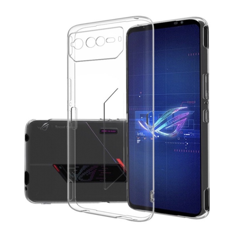 jelly silicone slim Clear Asus ROG Phone 2 3 5 6 case casing cover bening transparan