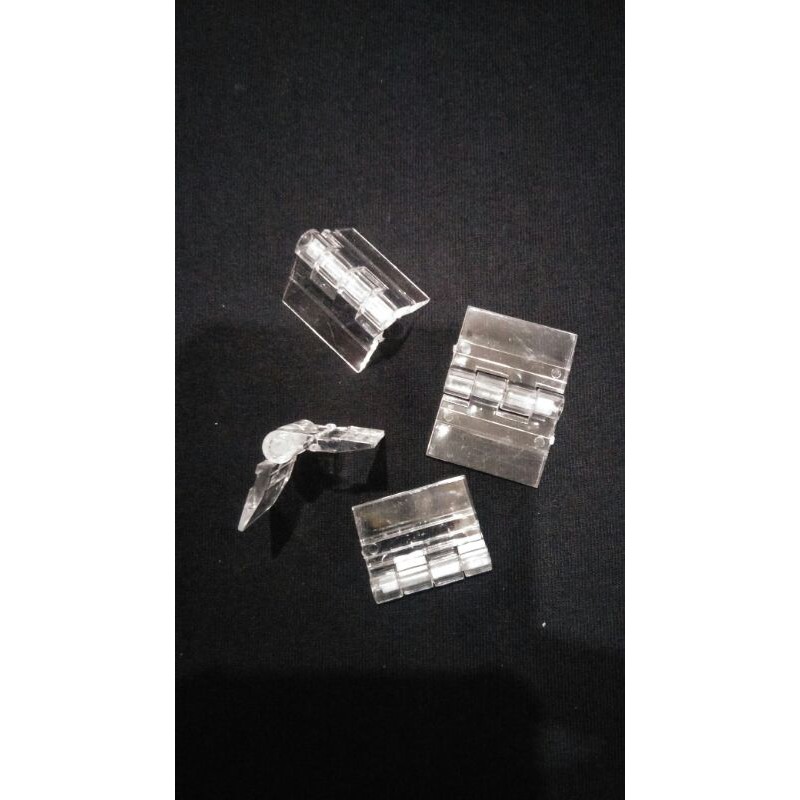 Engsel Akrilik bening 2 pcs