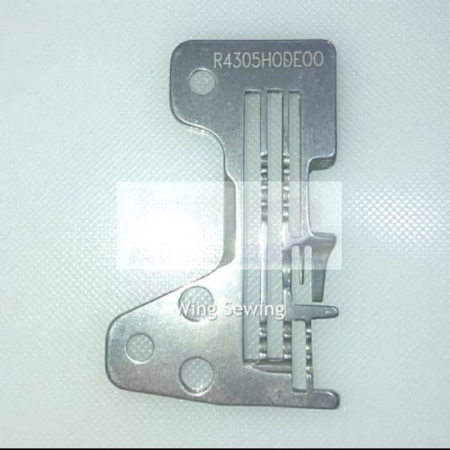 Piringan Needle Plate Plat Jarum Mesin Jahit Obras Industri Juki Benang 4