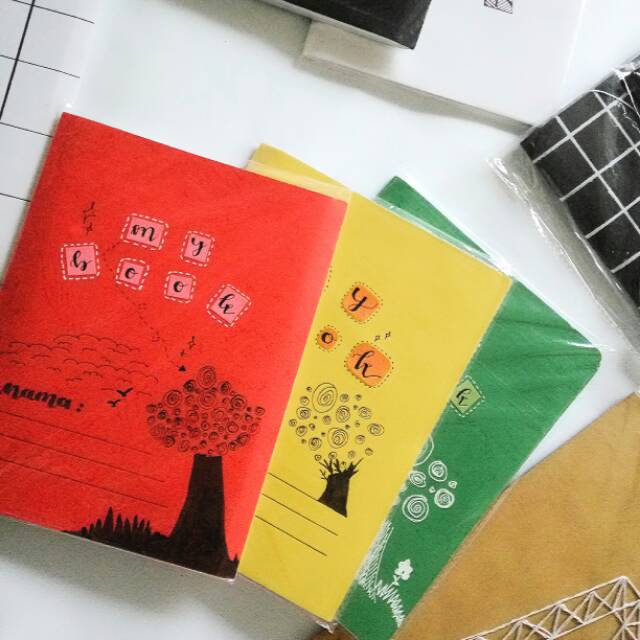 

Notebook "MY BOOK" Si Warna-Warni Lucu