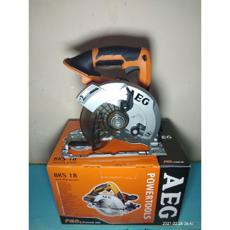 circularsaw AEG BKS 18  (second)