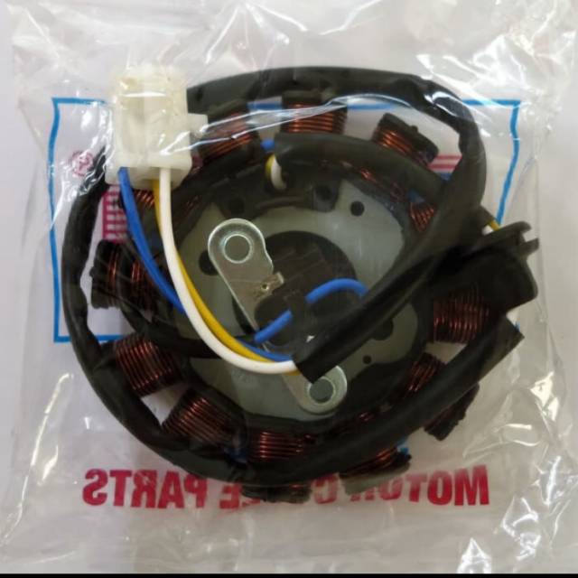 Stator Assy Spool Assy Spull Gulungan Assy + Pulser Beat Carbu