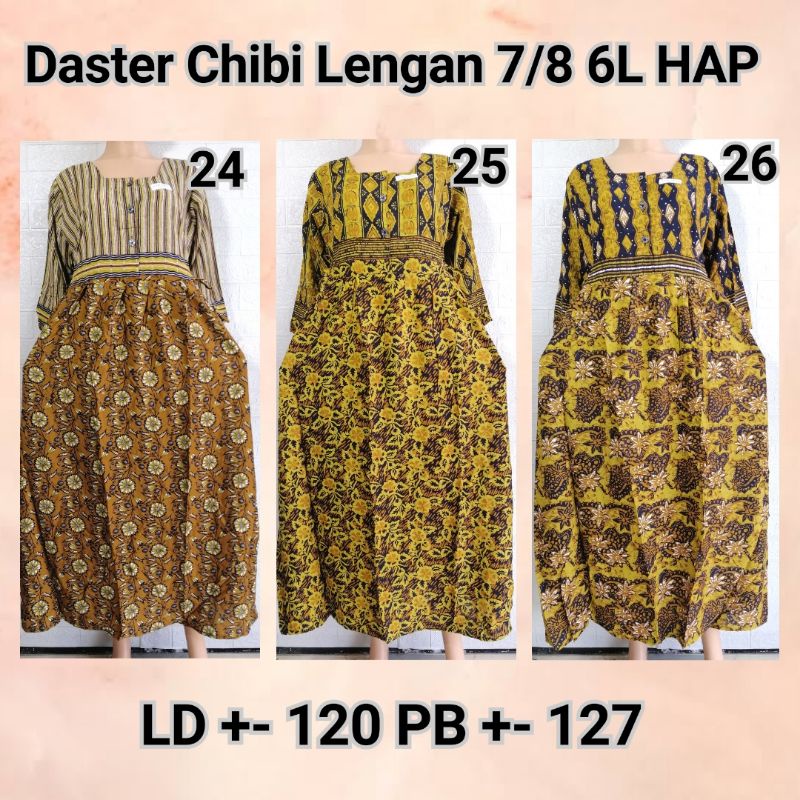 DASTER CHIBI 7/8 6L COKLAT JUMBO LD 120CM BUSUI FRIENDLY