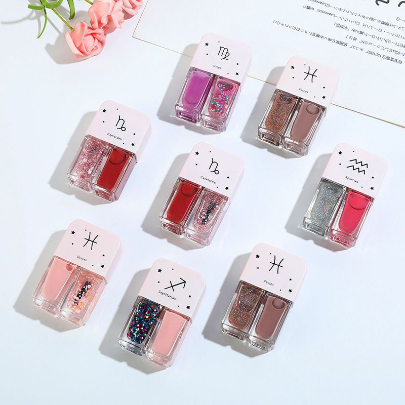 [MURAH] Kutek  2IN1 korea KUTEKS 2 TONE KOREA KUTEK NAIL POLISH/KUTEK MUSLIMASH 2IN1 IMPORT [PADMA]