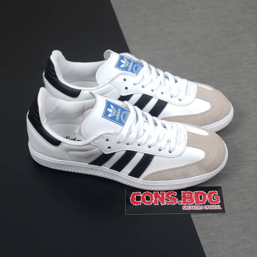 adidas samba classic white
