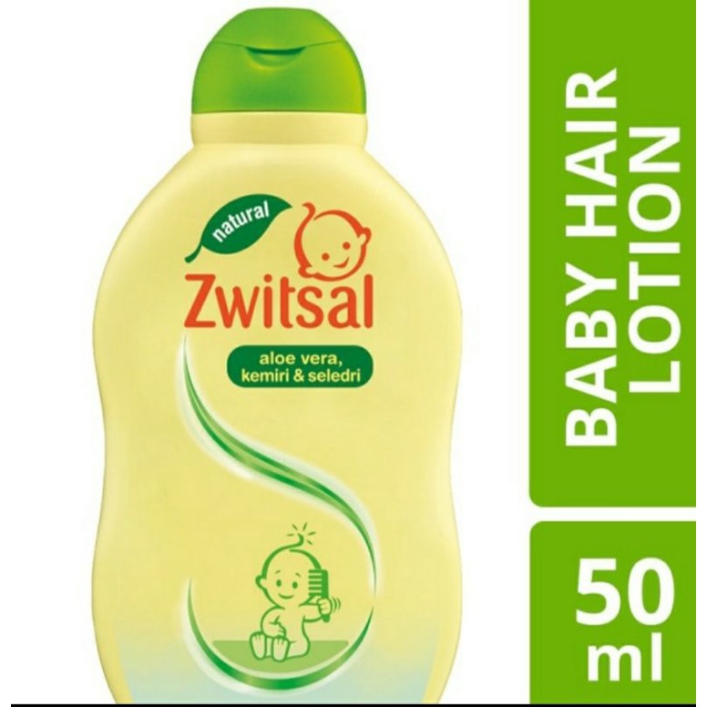 ZWITSAL Baby Hair Lotion / Lotion Penyubur Rambut Bayi Aloe Vera Kemiri Seledri Minyak Rambut Bayi