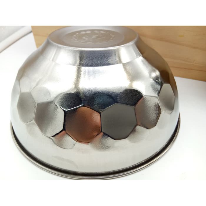 Mangkok Double Layer (Bersisi 2 Lapis) Stainless 12.5CM