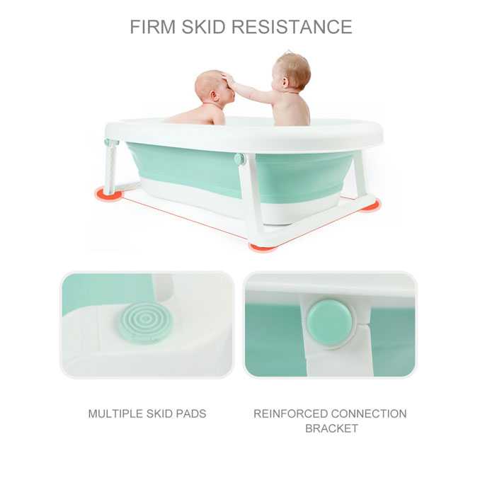 Beideli Bak Mandi Bayi Lipat Foldable Baby Bathtub - PJ4067