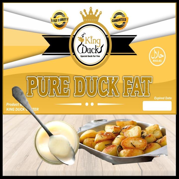 

TERBARUU!! PURE DUCK FAT KingDuck (200 ml) Lemak Bebek Murni SALE