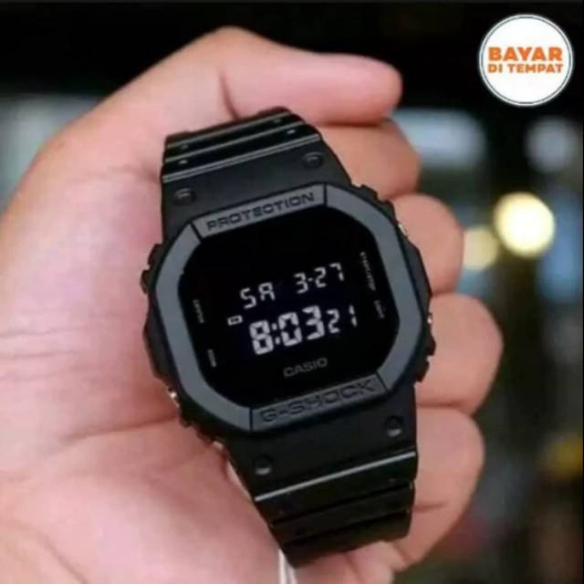 JAM TANGAN GSHOCK PRIA GX-56 KOTAK FULL BLACK HITAM ARMY G-SHOCK