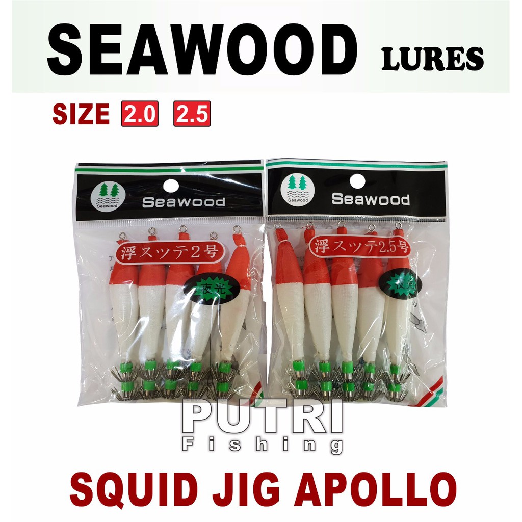 KENZI SEAWOOD Squid Jig Apollo LURES