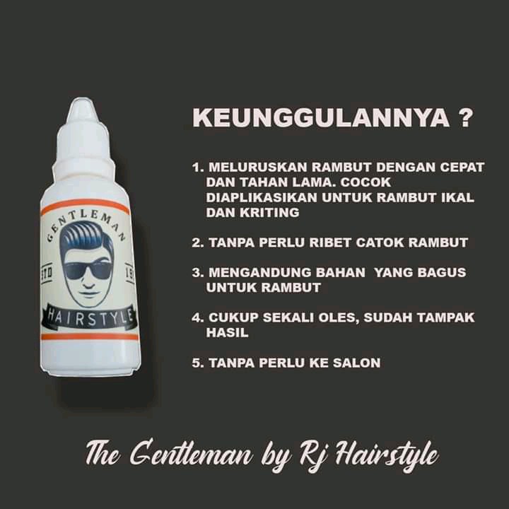 Hair Solution | Penumbuh rambut & pelurus rambut