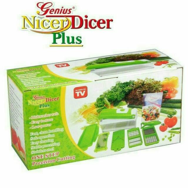 Genius Nicer Dicer plus / Alat memotong serbaguna