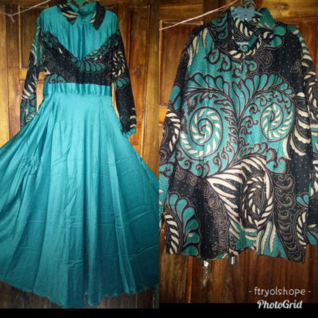 Maura Couple - Sania Ruffle Batik Couple Ori Ndoro Jowi Dnt Garansi Termurah Shopee -