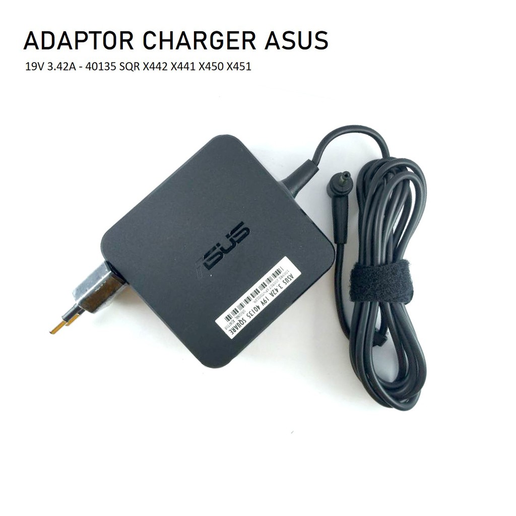 Adaptor Charger Cas Laptop Asus  A442 X442 X452-  19V-3.42A (4.0 x 1.35mm) ADP-65DW - 100980