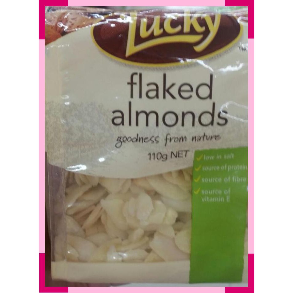 

Lucky | flaked almond | 110 gram