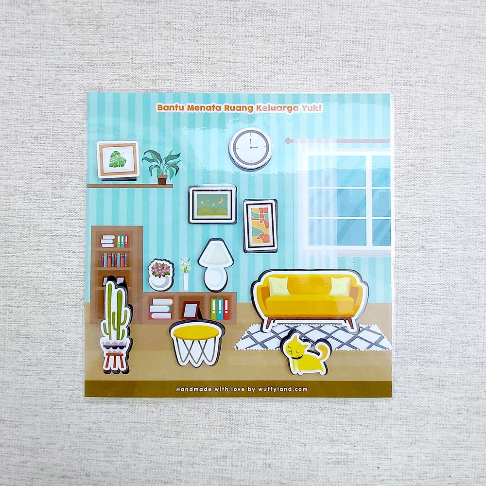 Busy Page Ruang Tamu Wuffyland Mainan Edukasi Murah Edufuntoys